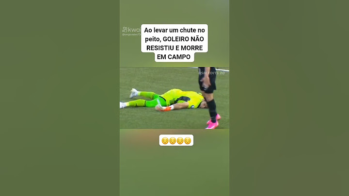 o goleiro morreu em campo 😭😭😭😭😭😭😭