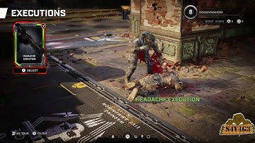 Gears Of War 5 all executions from the tech test