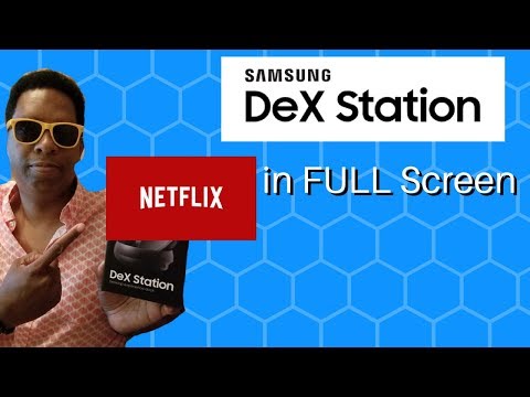 The Secret Trick To Running Netflix In Full Screen On Samsung Dex!