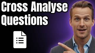 How to Cross Analyse 2 Questions in a Survey with Google Forms [2026]