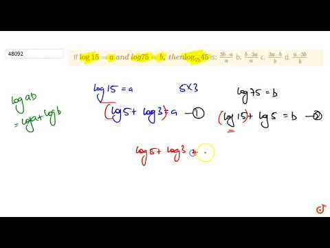 'If `log15=aa n