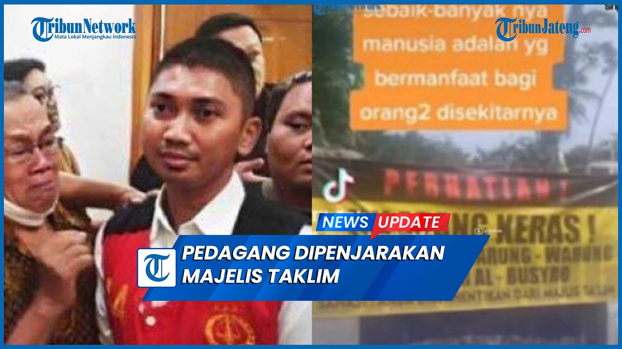 Viral Pedagang Dipenjarakan Majelis Taklim Kritik Spanduk Larangan Belanja