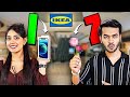 A to z extreme shopping challenge at ikea  girls vs boys