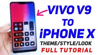 Vivo V9 to iPHONE X theme style and look | Tips & Tricks screenshot 5