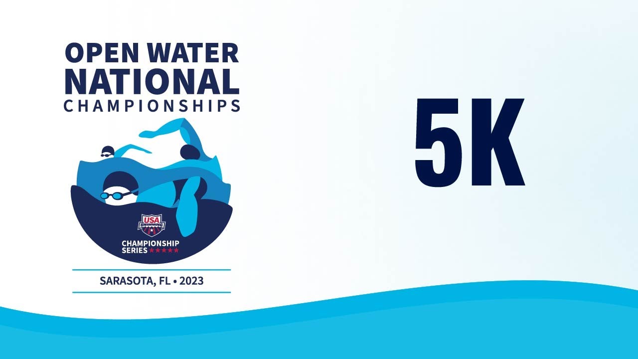 5K National Championships 2023 Open Water Nationals Sarasota YouTube