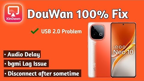 DOUWAN ALL PROBLEMS FIXED| AUDIO DELAY FIXED 💯| BGMI LAG |