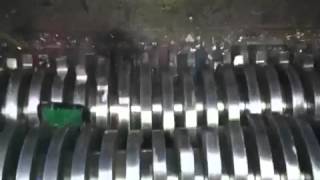 Cyclone shredding hard drive destruction