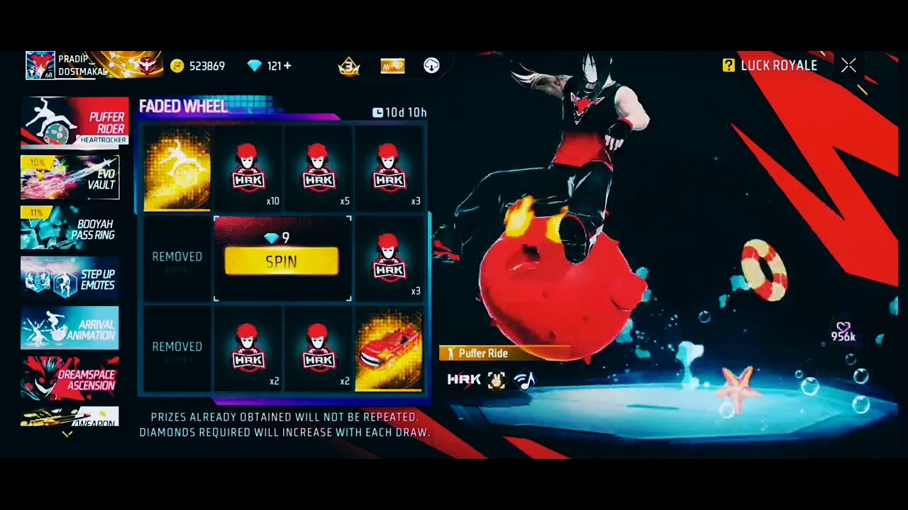 FREE FIRE MAX || Lock royal Mili  || EVO || GNSH || 4 ||SPAIN ME😮😮