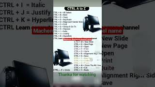 Basic computer knowledge