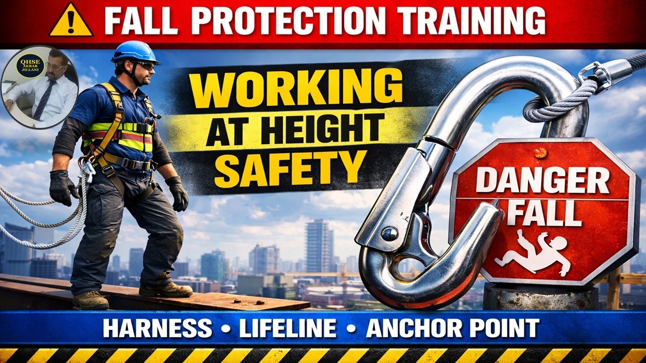 Fall Rescue Mewp Working at Height Safety Training | Fall Protection & Rescue Awareness ...