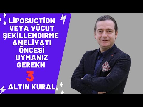 Liposuction veya Vücut Şekillendirme  Ameliyatı Öncesi Uymanız Gereken 3 Altın Kural !