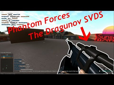 The New Dragunov Svds Phantom Forces Roblox Youtube - roblox phantom forces dragunov svds