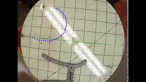1E30.27 Coriolis Rotating Platform and Video (Rotating Frame Of Reference)