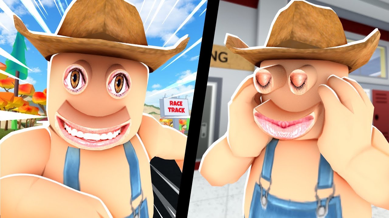 Roblox S Most Disturbing Face Youtube - monster smile face roblox