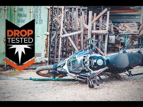 Ultimate Crash Bars Test - BMW F850GS #outbackmotortek #bmwf850gs