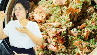 One Pot Recipe! Salmon Pot Rice Recipe You MUST To Try!