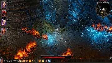 Divinity Original Sin 2 Use the Vines to Sneak Past the Fire Slugs