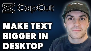 How to Make Some Text Bigger in Capcut Desktop (Full 2025 Guide)