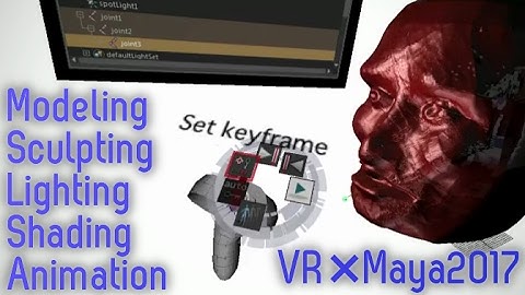 Modeling and Animating a Head in VR