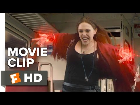 Avengers: Age of Ultron Movie CLIP - Stopping the Train (2015) - Chris Evans Movie HD