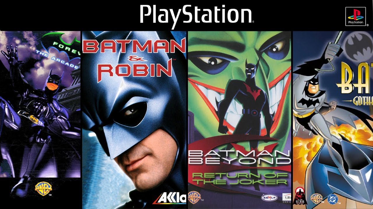 Batman Games for PS1 - YouTube