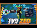 ⭐️⭐️⭐️ ZED STEALS EVERYONE AD (60% ATTACK SPEED PER AUTO)  - BunnyFuFuu | Teamfight Tactics | SET 4