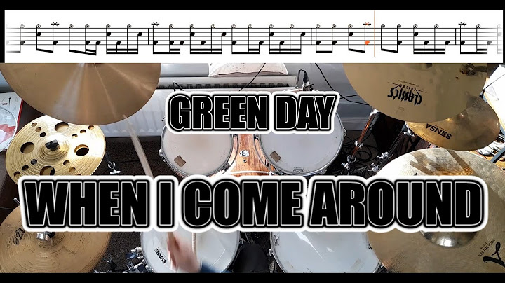 When I Come Around Drum Cover version - Drum Cover performance video thumbnail