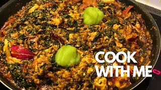 Cook with me |how to make Ghana’s simple kontomire stew under $3|Village food | #palavasauce