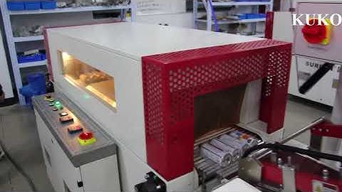 fully-auto spray cans bundling shrink wrapping machine