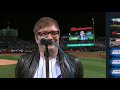 Patrick Stump Singing National Anthem (better synced)