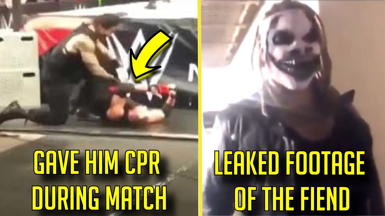 10 Times WWE Wrestlers BROKE CHARACTER This Year! - The Fiend Bray Wyatt, Roman Reigns & More!