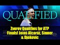 Zverev Qualifies for ATP Finals! Joins Alcaraz, Sinner & Djokovic | Tennis News