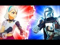 LEXA vs. MANDALORIAN! (Fortnite Family Feud)