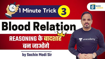 Most Important Blood Relation Tricks #Shorts #ReasoningbySachinSir