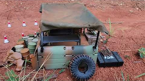 Outpost in the Valley of Rust 1/18 Diorama