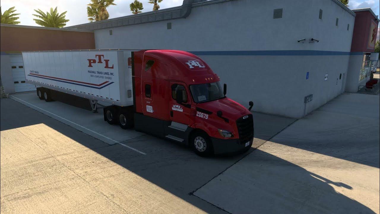 American Truck Simulator Paschall Truck Lines Freightliner Cascadia
