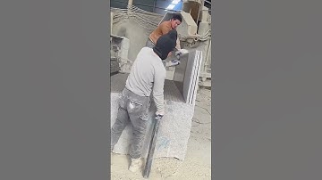 Decorative stone cutting process  Good tools and machinery can increase work efficiency