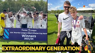 Wayne Rooney's son and Carrick's son won the cup with United U14 | Manchester United News