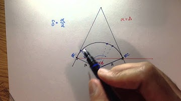 Advanced Geomatics: Deflection Angle Derivation