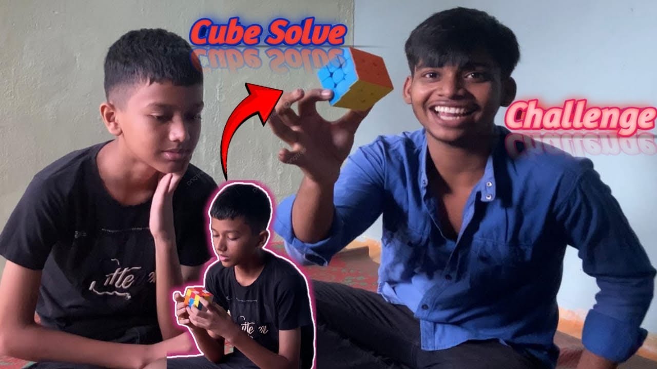 Cube Solve Challenge 🫣 || Vlog || - YouTube