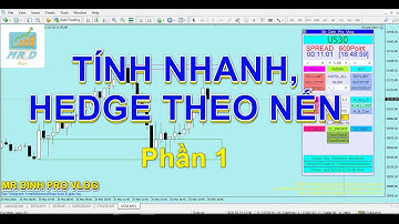 Tập 10 - Tools công cụ Forex - Tự tính toán khối lượng để HEDGE theo cao thấp của các RÂU NẾN