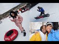 Colorado Trip Vlog | Snow tubing and Snowboarding experiences in Winter Park!!