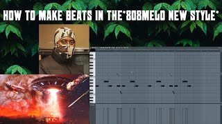 [FREE FLP] How To Make Beats Like 808MELO - AREA 51 [DRILL TUTORIAL FL STUDIO 20]
