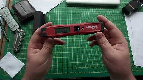 Hilti Laser Measure PD5 Review