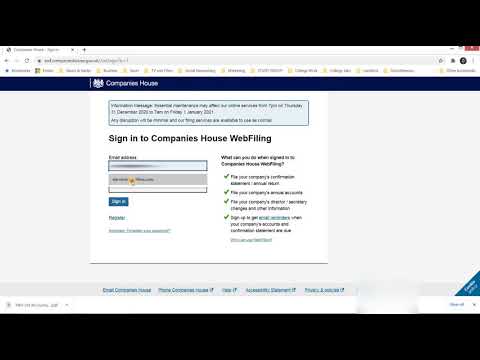 How to file Companies House Accounts