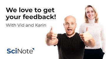 Reading customer feedback | SciNote