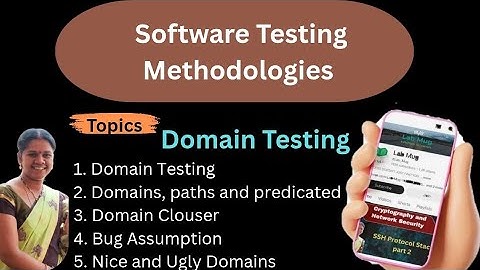 Domain Testing in Software Testing Methodologies #softwaretesting #testingcourse #youtube #videos