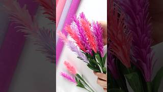💐 Crepe Paper Flowers (Lavender) 💐 Full Video: @AmazingSuperCraft #Shorts