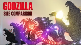 GODZILLA King of Monster Size Comparision [Monsterverse]  People Playground 1.26.6