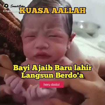 Bayi ajaib Langsung Berdoa #snack video viral